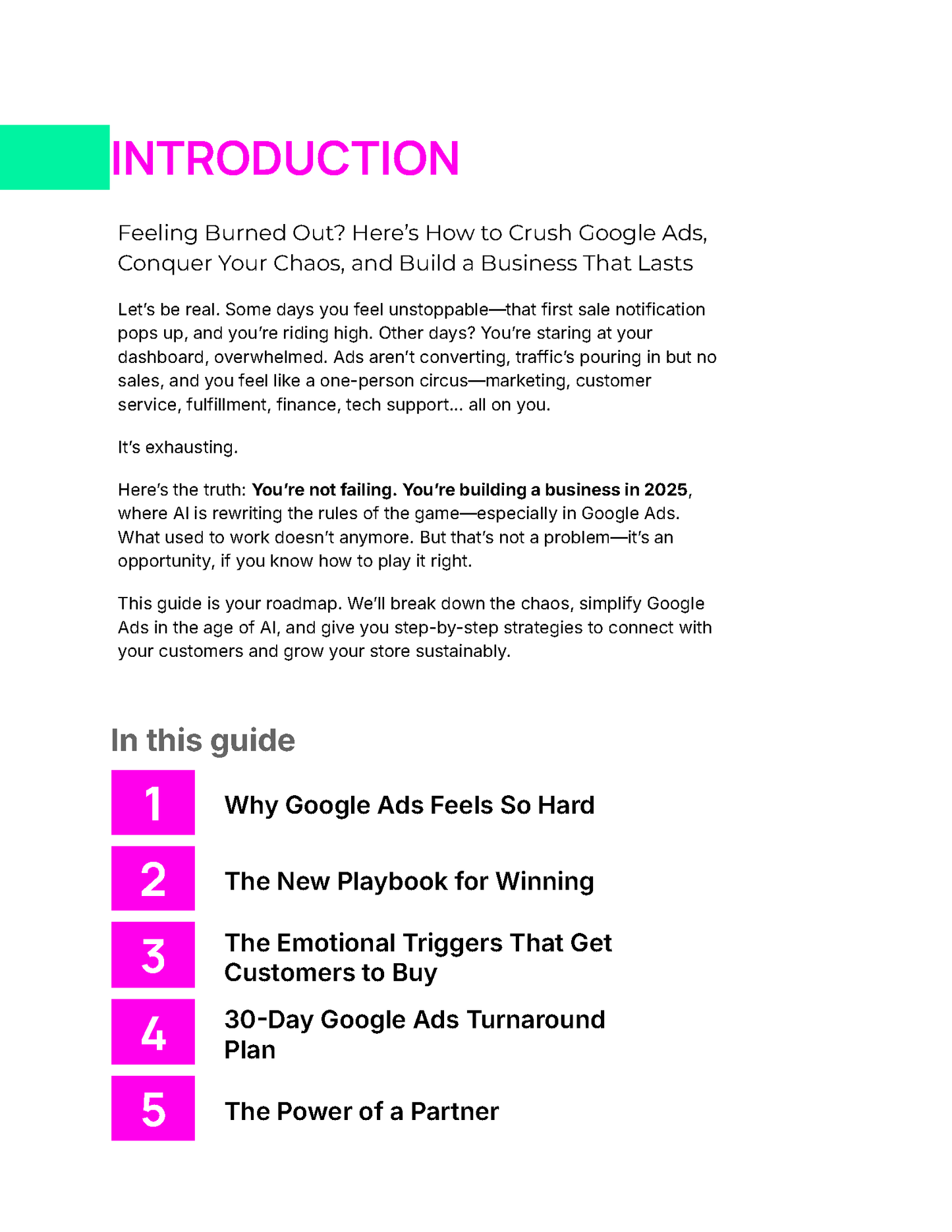 2025 Unlocked: Your Unfair Google Ads Advantage